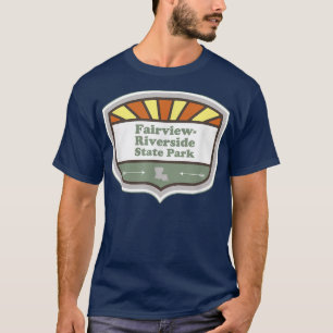 Camiseta Parque estatal Fairview Riverside Louisiana LA Bad