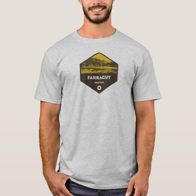 Camiseta Parque Estatal Farragut Idaho (Anverso)