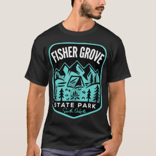 Camiseta Parque Estatal Fisher Grove Dakota del Sur