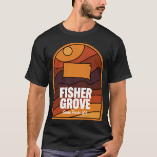 Camiseta Parque Estatal Fisher Grove Dakota del Sur