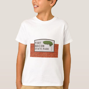 Camiseta Parque Estatal Fort Macon Carolina del Norte