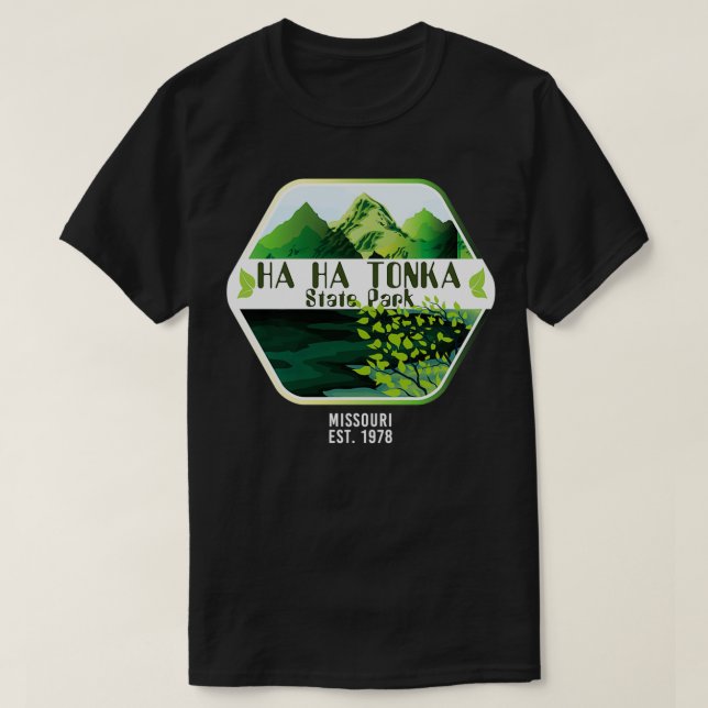 Camiseta Parque estatal Ha Ha Tonka (Diseño del anverso)