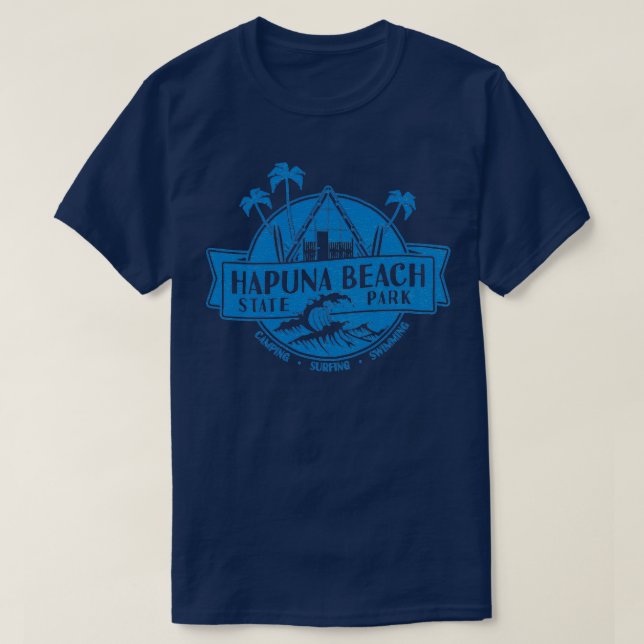 Camiseta Parque Estatal Hapuna Beach (Diseño del anverso)