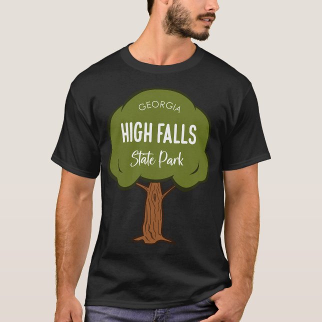 Camiseta Parque estatal High Falls Georgia (Anverso)