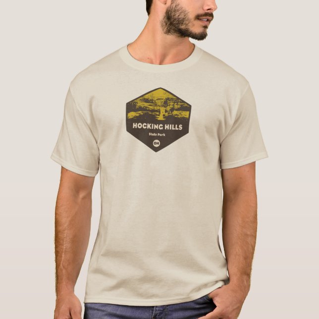 Camiseta Parque Estatal Hocking Hills, Ohio (Anverso)