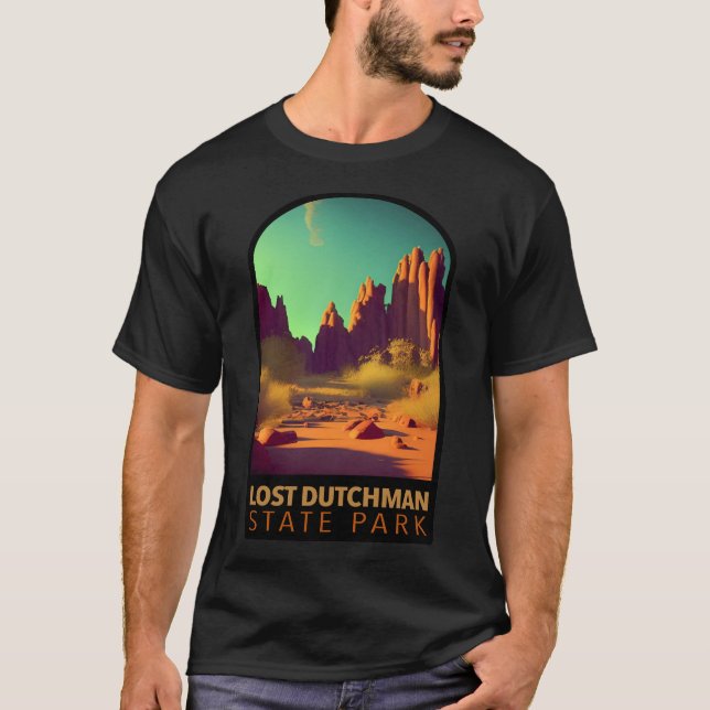 Camiseta Parque Estatal holandés perdido Arizona (Anverso)