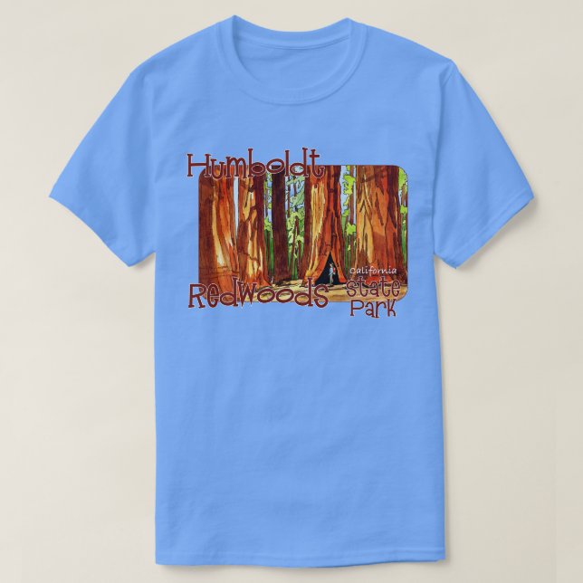 Camiseta Parque Estatal Humboldt California (Diseño del anverso)