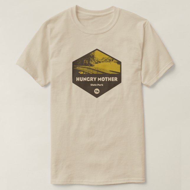 Camiseta Parque Estatal Hungry Mother Park Virginia (Diseño del anverso)