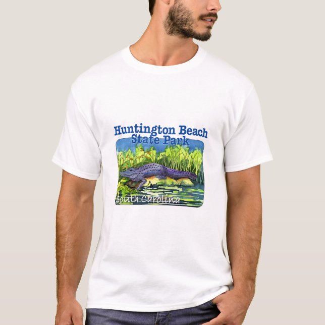 Camiseta Parque Estatal Huntington Beach, Carolina del Sur (Anverso)