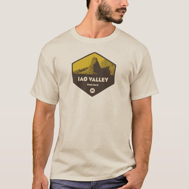 Camiseta Parque estatal Iao Valley Hawaii (Anverso)