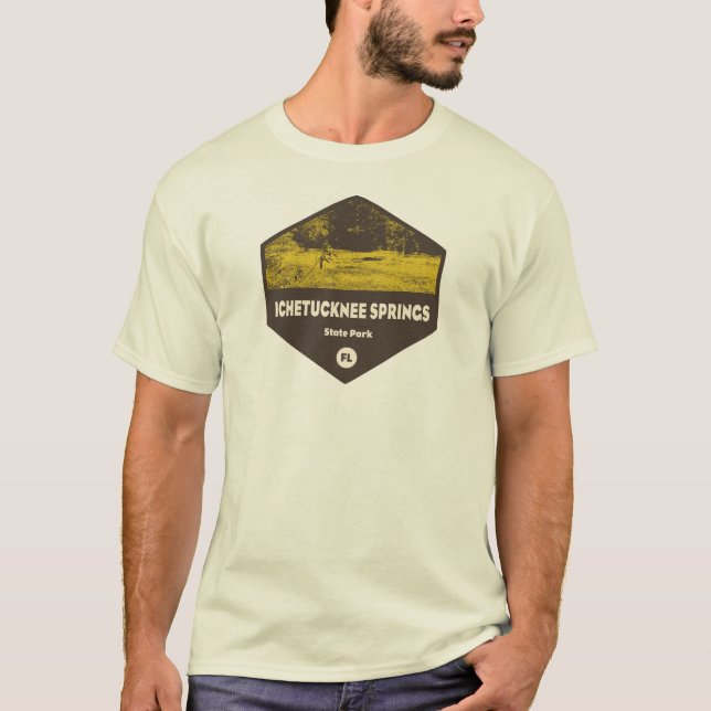 Camiseta Parque Estatal Ichetucknee Springs Florida (Anverso)