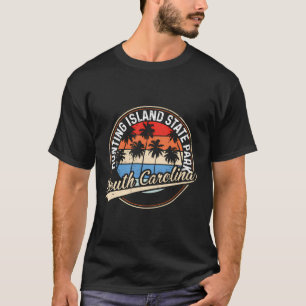 Camiseta Parque estatal Isla de la Caza de Vintage Carolina