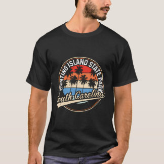 Camiseta Parque estatal Isla de la Caza de Vintage Carolina