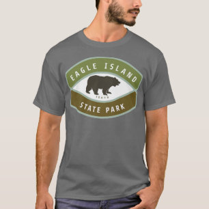 Camiseta Parque estatal Isla Eagle Idaho Roaming Bear ID Va