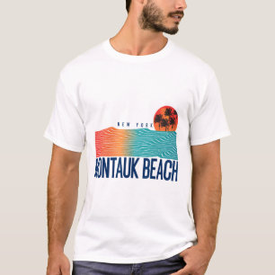 Camiseta Parque Estatal Isla Mustang Texas Hombres Surf Muj