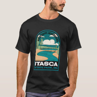 Camiseta Parque Estatal Itasca Minnesota Vintage