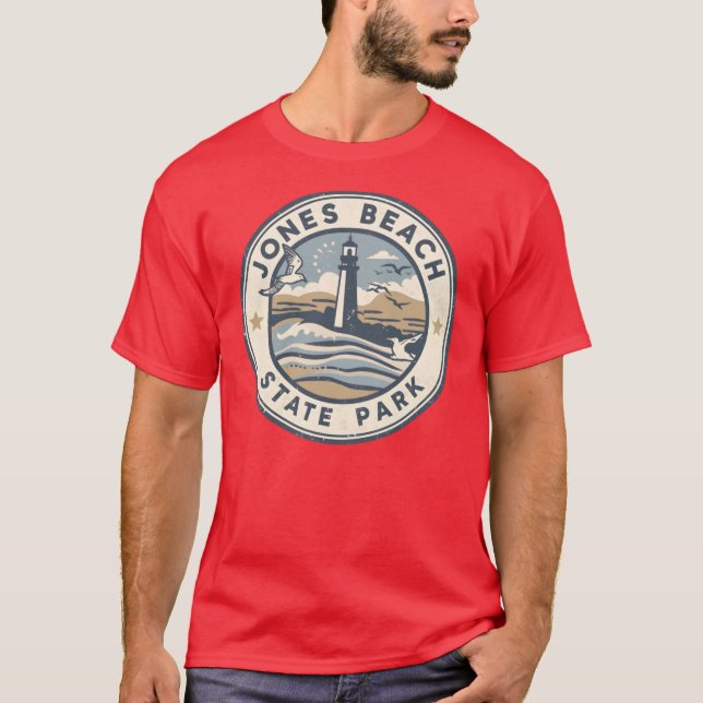 Camiseta Parque Estatal Jones Beach Nueva York (Anverso)