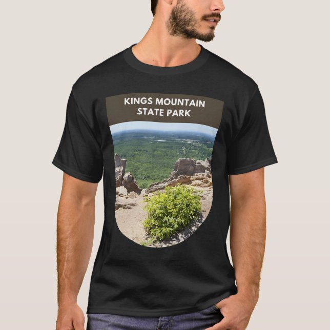 Camiseta Parque Estatal Kings Mountain (Anverso)