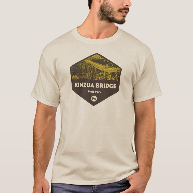 Camiseta Parque Estatal Kinzua Bridge Pennsylvania (Anverso)