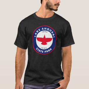Camiseta Parque Estatal Lake Ahquabi Iowa Ia Eagle Vacation