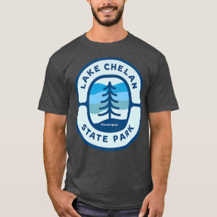 Camiseta Parque Estatal Lake Chelan Washington WA Vacation 