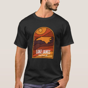 Camiseta Parque Estatal Lake James Nc Retro