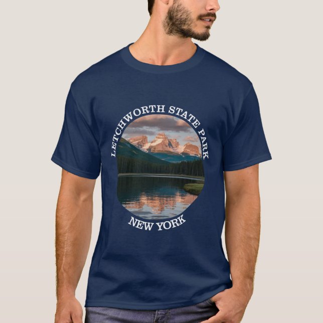 Camiseta Parque estatal Letchworth (Anverso)