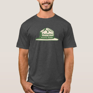 Camiseta Parque Estatal Ludington Michigan Gorra de Parque