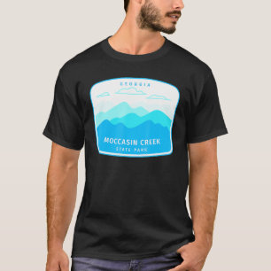 Camiseta Parque estatal Mocasionn Creek Georgia Ga Mountain