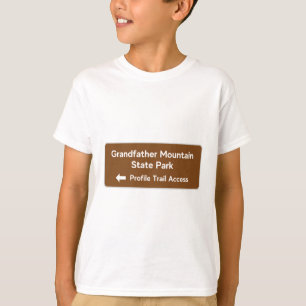 Camiseta Parque estatal Montaña Grandfather Carolina par