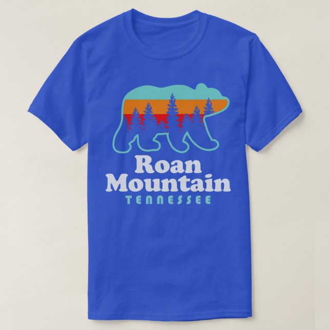 Camiseta Parque estatal Montaña Roan Tennessee (Diseño del anverso)