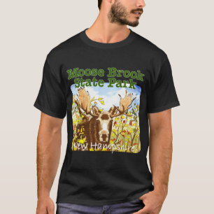 Camiseta Parque Estatal Moose Brook, New Hampshire
