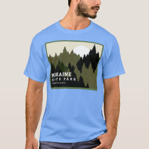 Camiseta Parque Estatal Moraine Pennsylvania Forest Sunrise