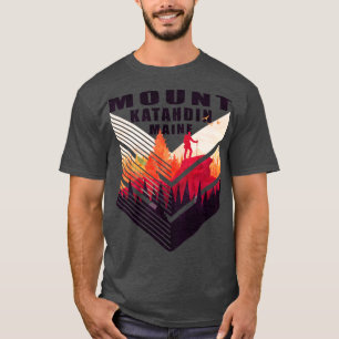 Camiseta Parque estatal Mount Katahdin Maine Baxter Appalac