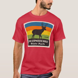 Camiseta Parque Estatal Occoneechee Virginia Roaming Deer