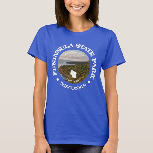 Camiseta Parque Estatal Peninsula (SP) (Anverso)