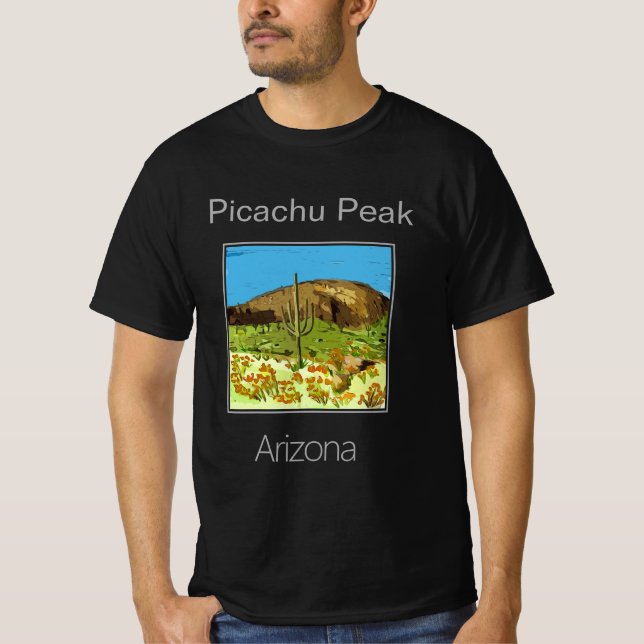 Camiseta Parque Estatal Picacho Peak, Arizona (Anverso)