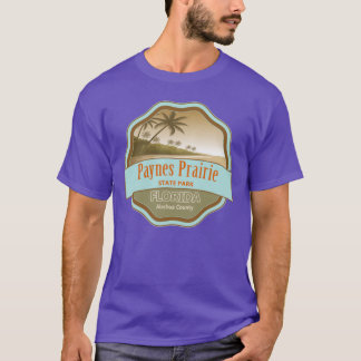Camiseta Parque Estatal Preservado Paynes Prairie Condado d