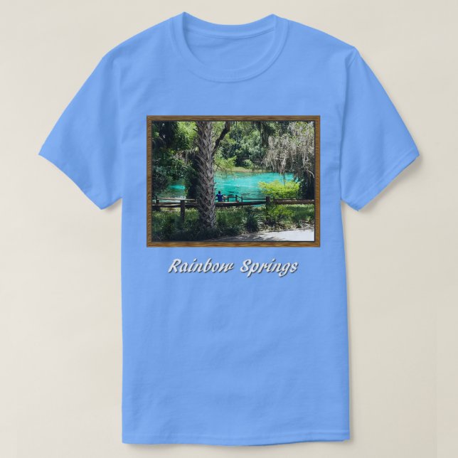 Camiseta Parque estatal Rainbow Springs (Diseño del anverso)