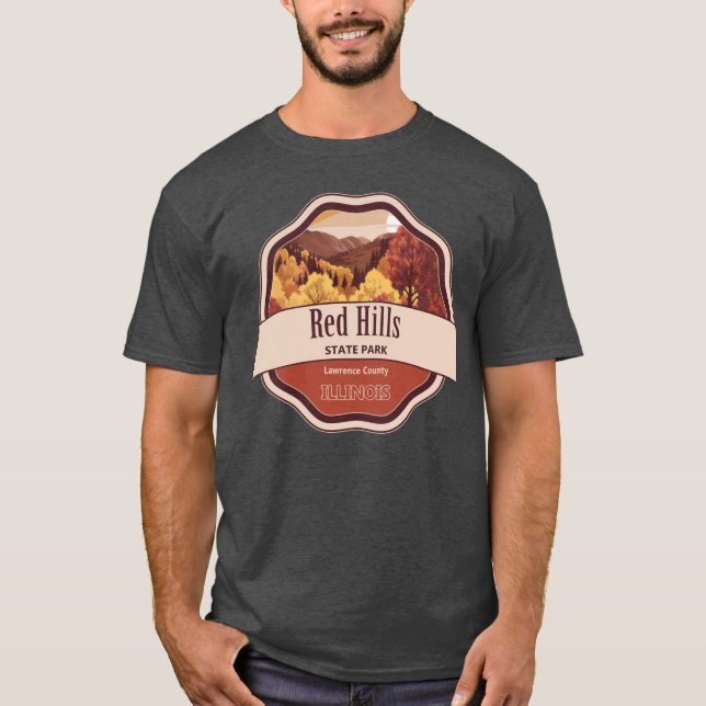 Camiseta Parque Estatal Red Hills (Anverso)