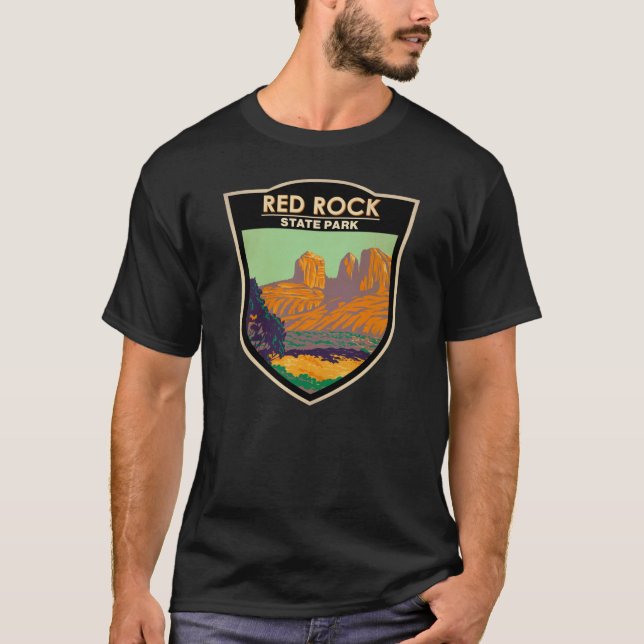 Camiseta Parque Estatal Red Rock Arizona Vintage (Anverso)