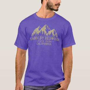 Camiseta Parque estatal Redwoods Humboldt de California