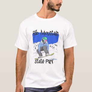 Camiseta Parque Estatal Rib Mountain, Wisconsin