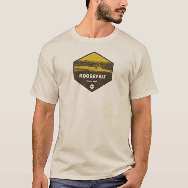 Camiseta Parque Estatal Roosevelt Mississippi (Anverso)