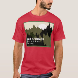 Camiseta Parque Estatal Salt Springs Pennsylvania Forest Su