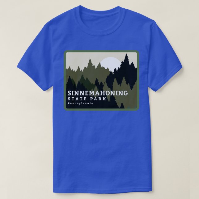 Camiseta Parque Estatal Sinnemahoning Pennsylvania Forest S (Diseño del anverso)