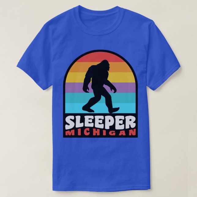 Camiseta Parque estatal Sleeper Michigan (Diseño del anverso)