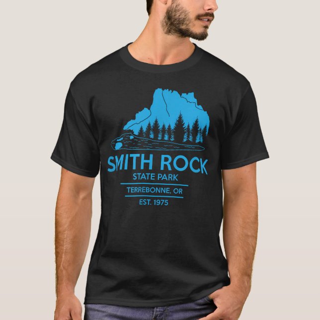 Camiseta Parque Estatal Smith Rock - Estado de Oregon (Anverso)