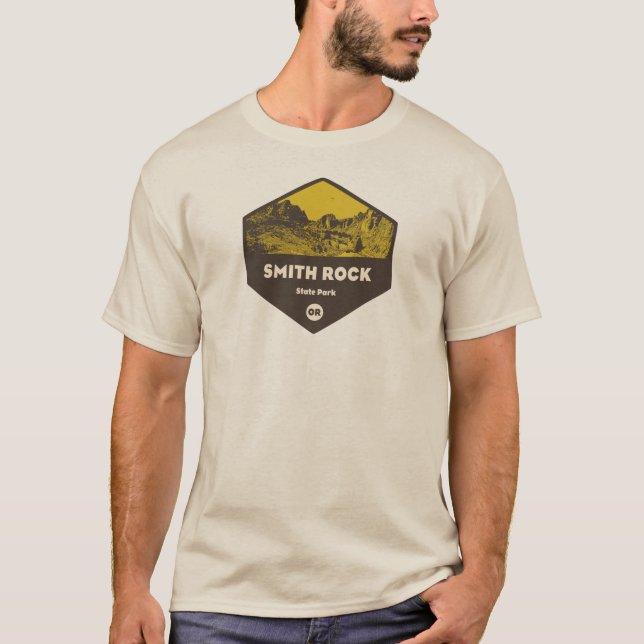 Camiseta Parque estatal Smith Rock Oregon (Anverso)