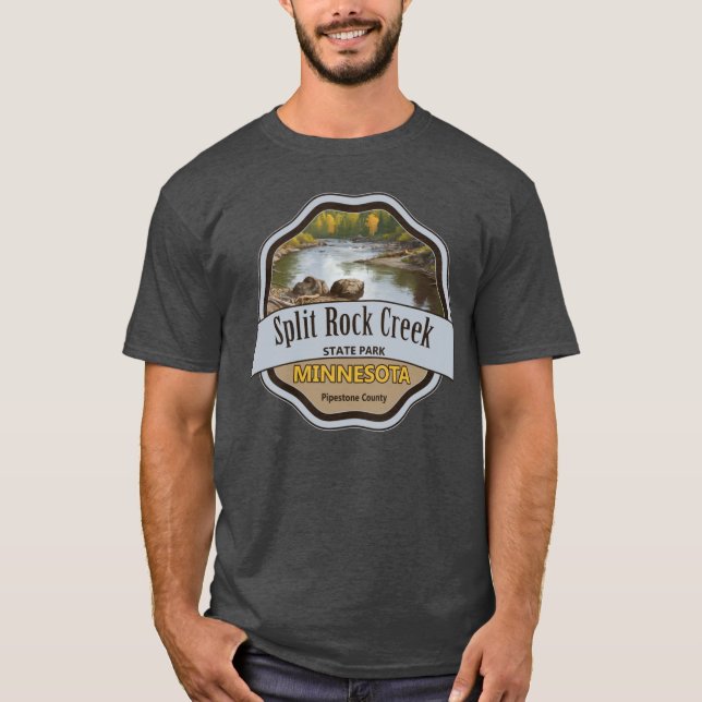 Camiseta Parque Estatal Split Rock Creek (Anverso)